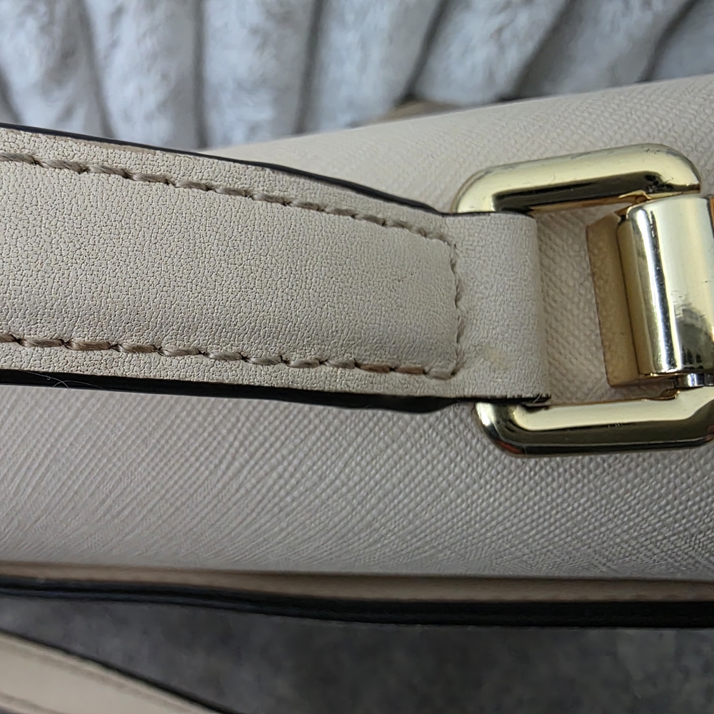 Calvin Klein Cream Crossbody Bag - Picture 5 of 10